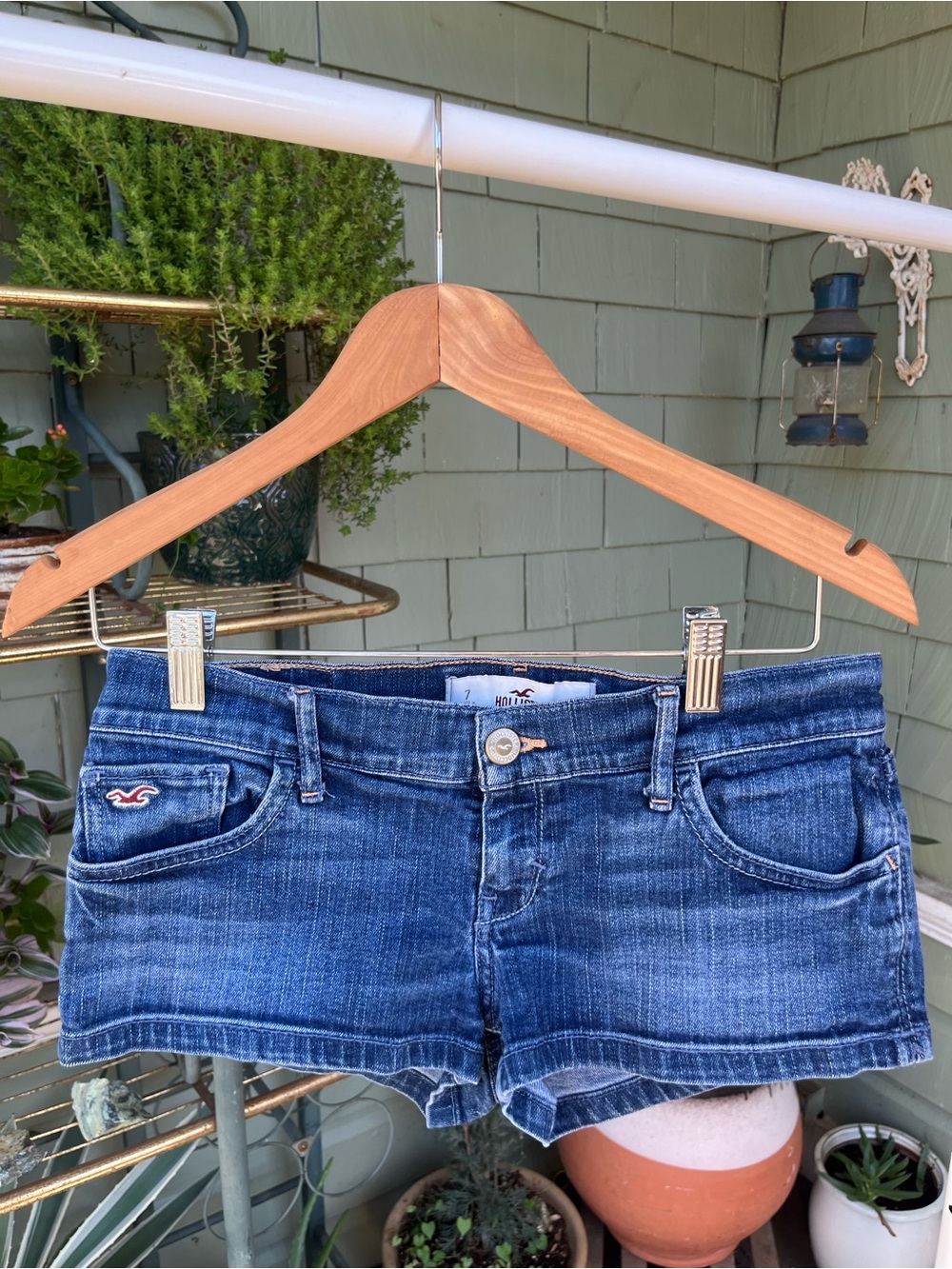 Y2K Hollister Ultra Low Rise Micro Jean Shorts